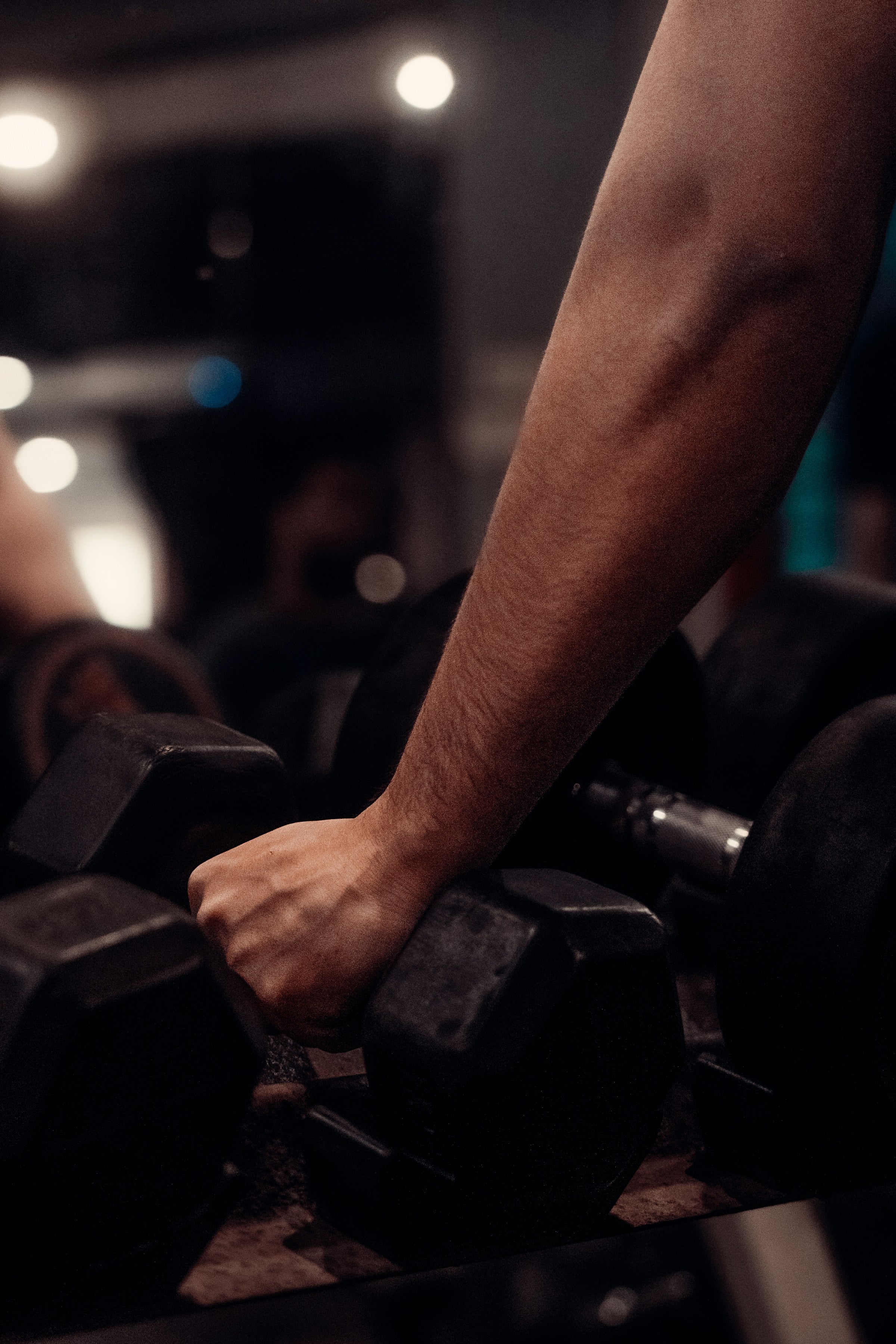 Barbell training grit